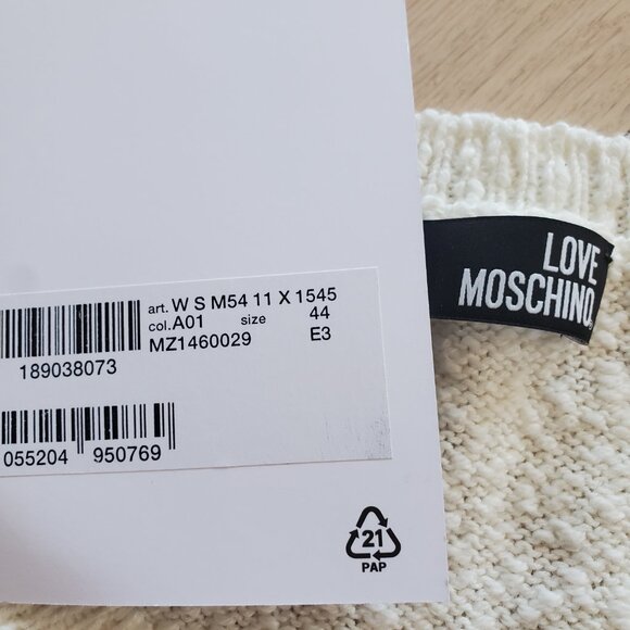 Love Moschino ! 100% cotton short sleeves ( EU/44 ) - Picture 5 of 8
